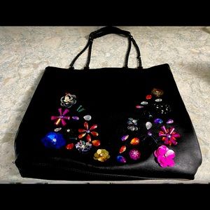 Large leather Gianni Bini Bag